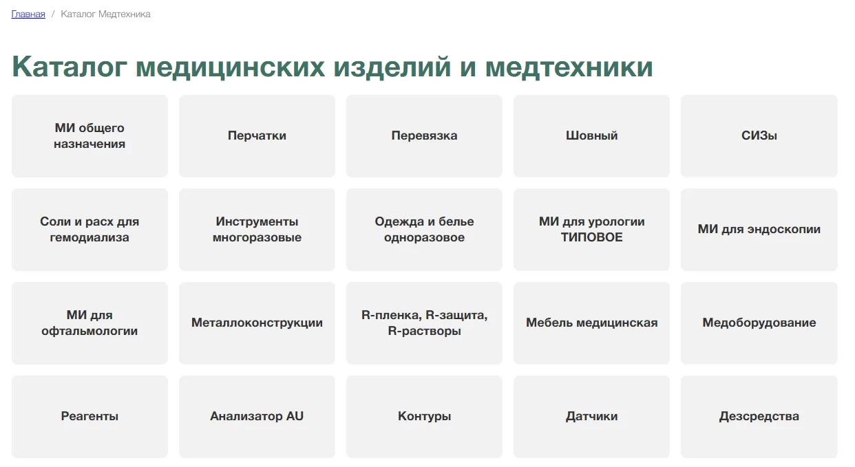 Категории
